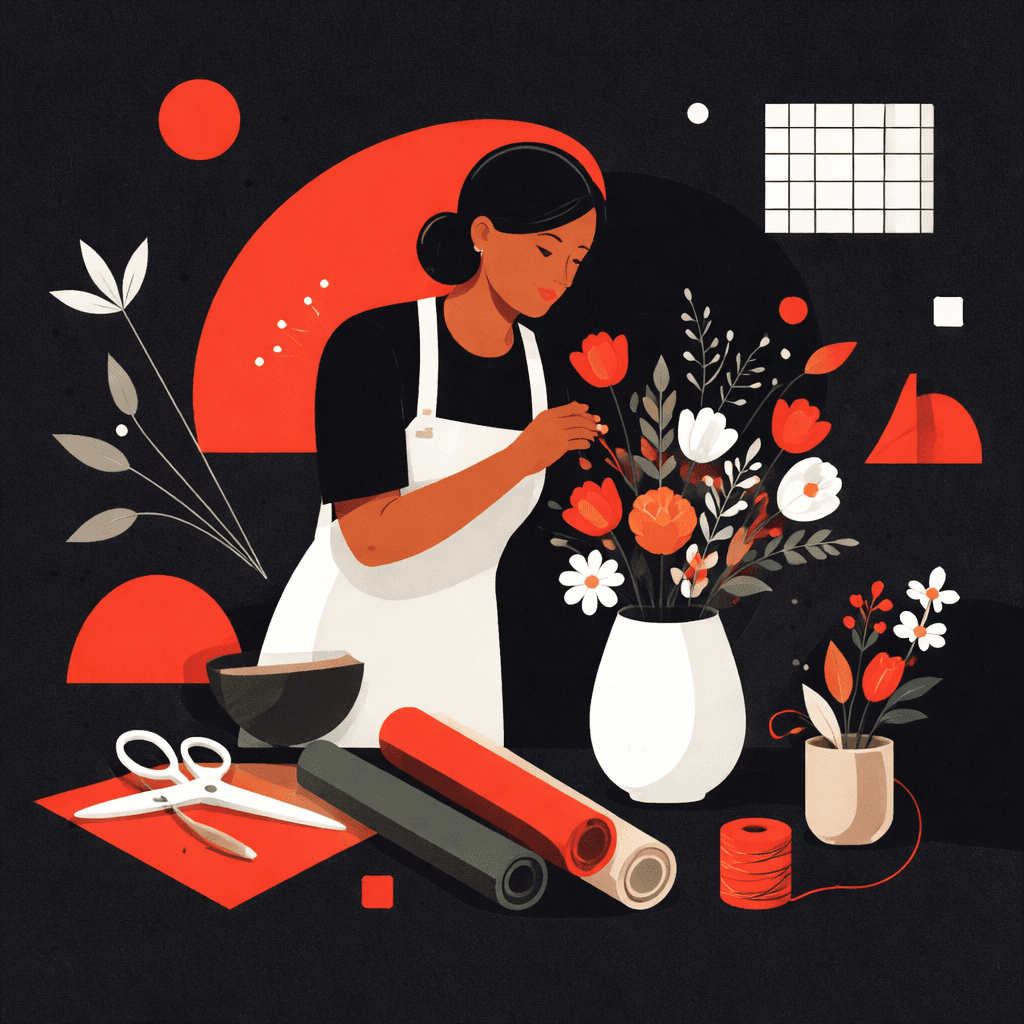 Logo de florista: guía completa para crear tu identidad visual